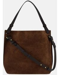 Vince - Ava Suede Crsbody - Lyst