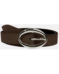 Vince - Isla 30Mm Suede Belt - Lyst