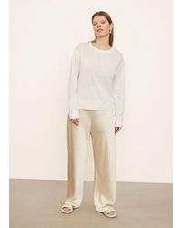 Vince - Linen Long Sleeve Pullover Shirt - Lyst