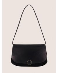 Vince - Flora Leather & Suede Triple-Gusset Wallet Clutch - Lyst
