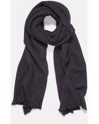 Vince - Herringbone Cashmere Scarf - Lyst