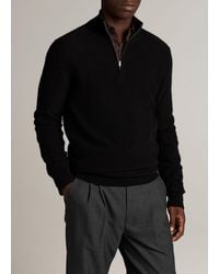 Vince - Plush Cashmere Quarter-Zip Sweater - Lyst