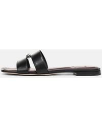 Vince - Piper Leather Slide Sandal - Lyst