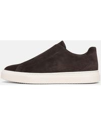 Vince - Lakewood Suede Sneaker - Lyst