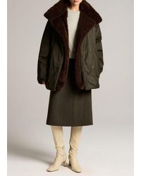 Vince - Faux-Fur-Lined Puffer Coat - Lyst