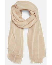 Vince - Cotton Gauze Awning Stripe Scarf - Lyst