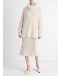 Vince - Satin Slip Skirt - Lyst