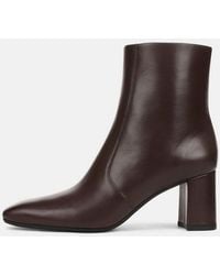 Vince - Tegan Leather Ankle Boot - Lyst