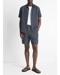 Vince - Mesa Stripe Hemp Beach Short - Lyst