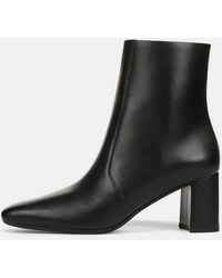 Vince - Tegan Leather Ankle Boot - Lyst