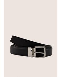 Vince - Alex 32Mm Reversible Leather Belt - Lyst