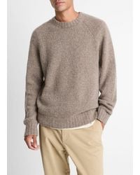 Vince - Donegal Cashmere Raglan-Sleeve Sweater - Lyst
