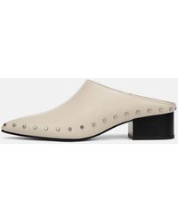 Vince - August Studded Leather Mule - Lyst