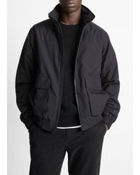 Vince - Italian Cotton Ripstop Bomber Jacket - Lyst