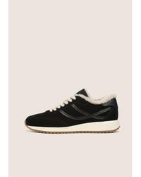 Vince - Santa Monica Shearling Sneaker - Lyst