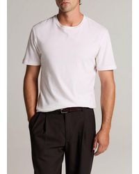 Vince - Cotton-Cashmere T-Shirt - Lyst