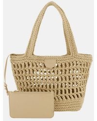 Vince - Barcelona Cotton Crochet Small Tote - Lyst