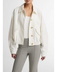 Vince - Cotton Bomber Jacket - Lyst
