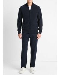 Vince - Plush Cashmere Full-Zip Sweater - Lyst
