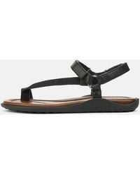 Vince - Summer Leather & Canvas Sandal - Lyst