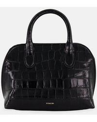 Vince - Delphine Croc-Embsed Leather Mini Bag - Lyst