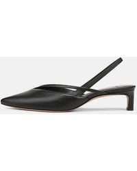 Vince - Clara Leather Slingback Heel - Lyst