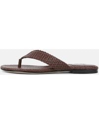 Vince - Lotus Leather Sandal - Lyst