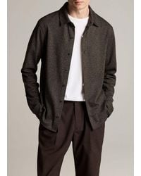 Vince - Glend Plaid Cotton-Blend Button-Front Shirt - Lyst
