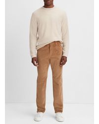 Vince - Wide Wale Corduroy Pant, Brown, Size 33 - Lyst