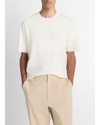 Vince - Milano Short-Sleeve Crew Neck Sweater - Lyst