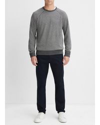 Vince - Birdseye Raglan Sweater, Grey, Size Xs - Lyst