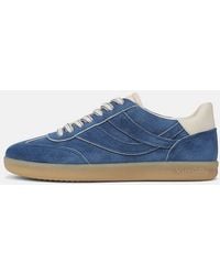 Vince - Oasis Contrast-Edge Suede Sneaker - Lyst