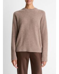 Vince - Plush Cashmere Crew Neck Sweater - Lyst