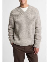 Vince - Softspun Alpaca & Wool-Blend V-Neck Sweater - Lyst