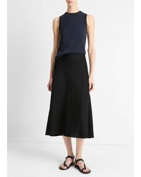 Vince - Bias A-Line Skirt - Lyst