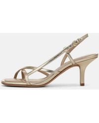 Vince - Lillian Leather Slingback Sandal - Lyst