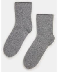 Vince Cashmere Socks - Grey