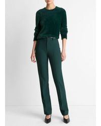 Vince - Cotton-Blend Slim Cigarette Pant - Lyst