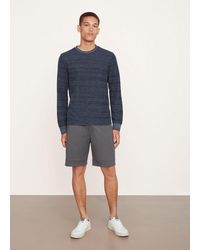 Vince - Heather Thermal Long Sleeve Crew - Lyst