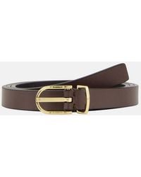 Vince - 14Mm Metal-Loop Belt - Lyst