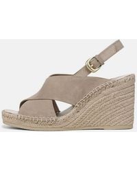 Vince - Georgia Suede Espadrille Wedge Sandals - Lyst
