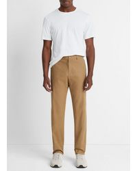 Vince - Relaxed Chino Pant, Caramel Desert, Size 30 - Lyst