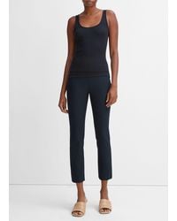 Vince - Stitch Front Seam Ponte Legging - Lyst