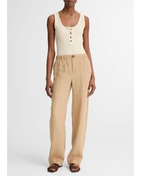 Vince - Hemp Low-Rise Utility Pant - Lyst