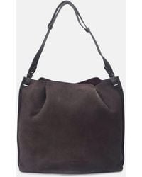 Vince - Ava Leather Bucket Bag - Lyst