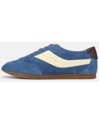 Vince - La Suede & Leather Slip-On Runner Sneaker - Lyst