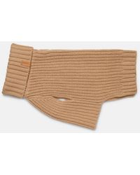Vince - Wool And Cashmere Shaker-Stitch Dog Sweater - Lyst