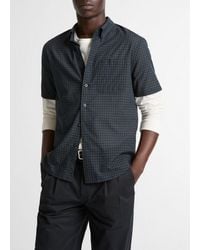 Vince - Cortland Plaid Cotton-Blend Button-Down Shirt - Lyst