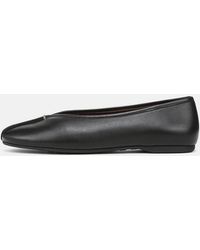 Vince - Ori Leather Flat - Lyst