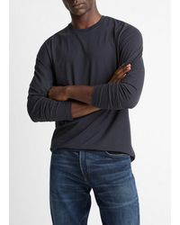 Vince - Triblend Jersey Long-Sleeve T-Shirt - Lyst